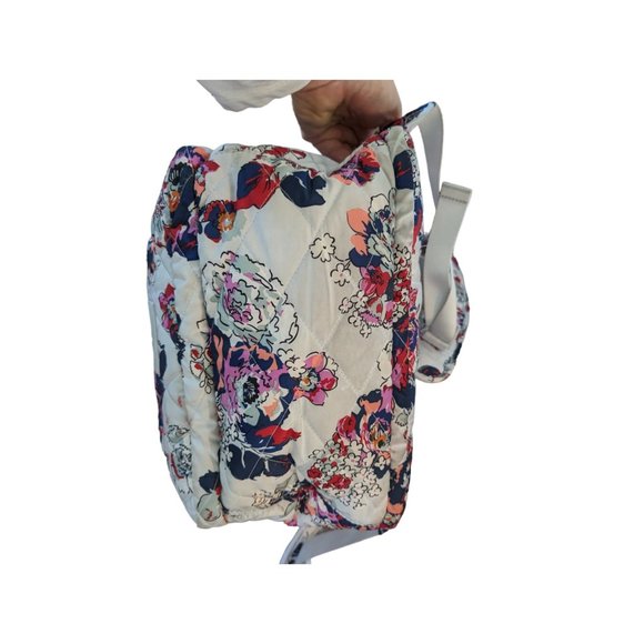 Vera Bradley Ultralight Exuberant Nylon Water Resistant Floral Backpack Pink main image 15